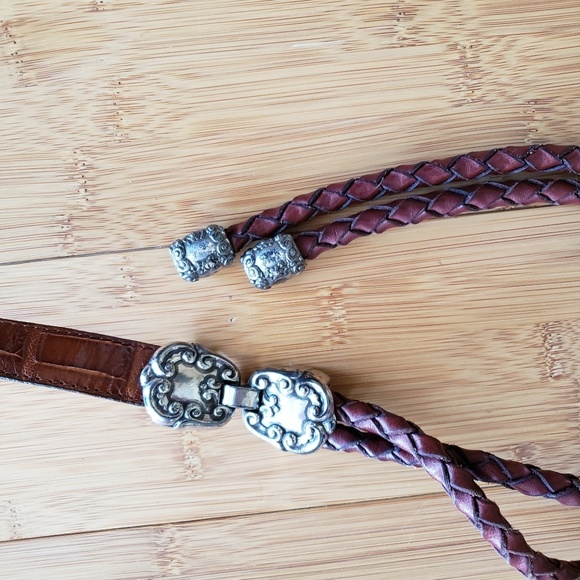 Brighton Brown Belt 1995 Woven Loop - Picture 3 of 8